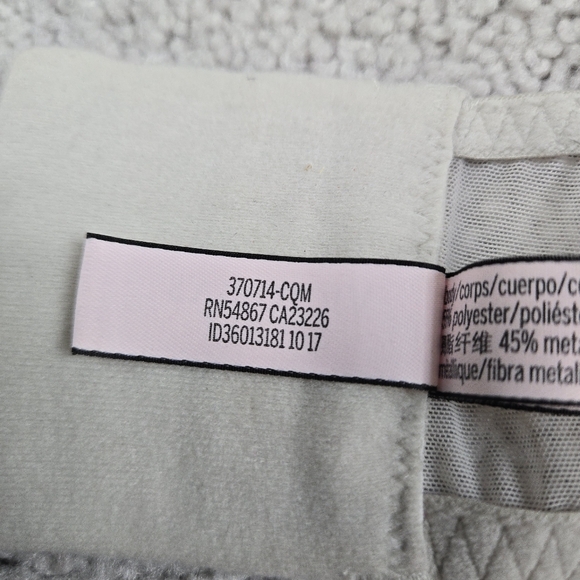 Victoria's Secret Dream Angels 32C High Neck Lace Demi champagne gold Metallic - Picture 5 of 9